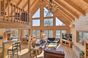 Cozy Cabin with Wraparound Deck, Near Hot Springs!